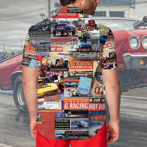 Drag Racing Magazine Hawaiian Shirt, Aloha Shirt - Hawaiian Shirts - GoDuckee