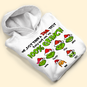 Family DNA Test Turn Our We 're 100%, Personalized Funny Family Shirt - Shirts - GoDuckee