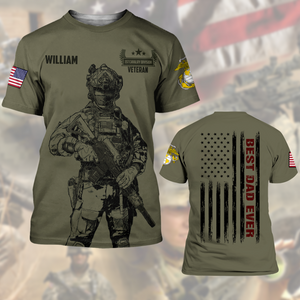 Veteran Dad 3DAP-01acqg240423 Personalized 3D AOP Shirt - AOP Products - GoDuckee