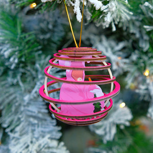 Personalized Friends 3D Dual Spiral Ornament, Christmas Tree Decor - Ornament - GoDuckee