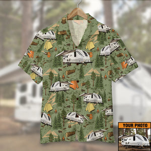 Custom Camper Car - Camping Hawaiian Shirt - Forest Theme - Hawaiian Shirts - GoDuckee