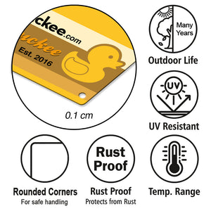 Personalized Hawaiian Wreath Couple Metal Sign - Tiki Bar Good Friends Good Times - Couple Arms Crossed - Hawaiian Shirts - GoDuckee