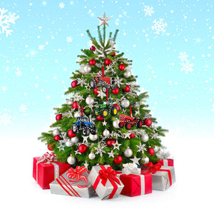 Tractor Christmas Ornament - Christmas Gift For Farmer - Ornament - GoDuckee