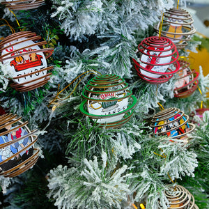 Personalized Friends 3D Dual Spiral Ornament, Christmas Tree Decor - Ornament - GoDuckee
