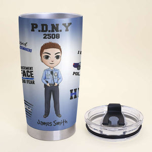 Personalized Police Tumbler - I've Got Your Six - Tumbler Cup - GoDuckee