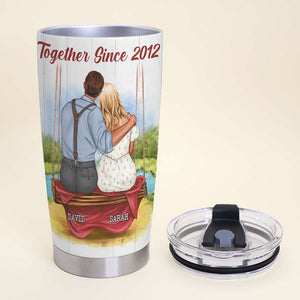 I Choose You Personalized Tumbler Cup, Couple Gift - Tumbler Cup - GoDuckee
