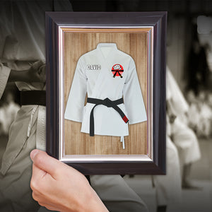 Custom Karateka's Name Poster - Karate Uniform - Poster & Canvas - GoDuckee