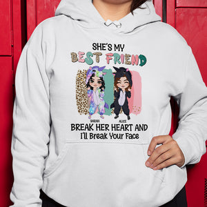 She's My Best Friend, Personalized Shirt, Gift For Bestie - Shirts - GoDuckee