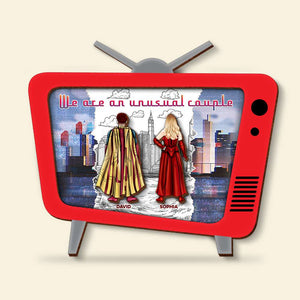 Couple 07dnqn030323tm Personalized Wooden Art, 2 Layers Wood Art - Wood Sign - GoDuckee