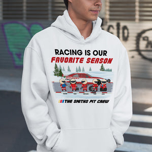 Racing Is Our Favorite Season Personalized Racing Shirt, Christmas Gift - Shirts - GoDuckee