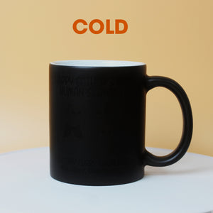 Human Servant Your Tiny Furry Overlords - Personalized Magic Mug - Gift For Dad - Magic Mug - GoDuckee