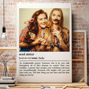 Best Friends The Best Thing You Can Have Personalized Canvas Print - Poster & Canvas - GoDuckee