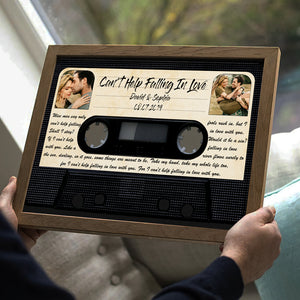 Can't Help Falling In Love, Couple Happy Day Canvas Poster - Poster & Canvas - GoDuckee