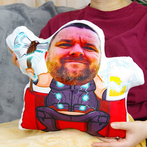 Personalized Custom Shape Pillow, Gift For Man - Pillow - GoDuckee