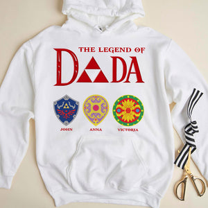 The Legend Of Dada Personalized Father's Day Shirts, Gift For Father, Grandpa - Shirts - GoDuckee