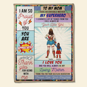 Mom 04naqn210323tm Personalized Blanket - Blanket - GoDuckee