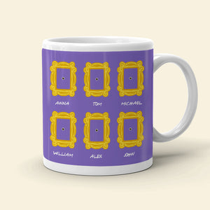 Daddy We'll Be There For You Personalized White Mug,Gift For Dad - Coffee Mug - GoDuckee