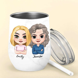 Mom, Since I Could Be The Reason You Drink, Personalized Tumbler, Gift For Mother's Day - Wine Tumbler - GoDuckee