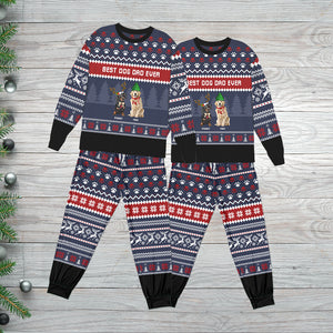 Best Dog Dad Ever,Personalized Dog Pajamas, Gift For Dog Lovers - AOP Products - GoDuckee