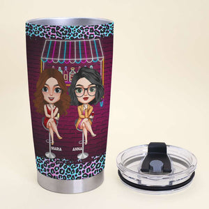 Best Friends Offer Wine, Personalized Friends Tumbler - Tumbler Cup - GoDuckee