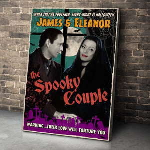 Couple Custom Photo Personalized Canvas Poster 01DNLH130123 - Poster & Canvas - GoDuckee