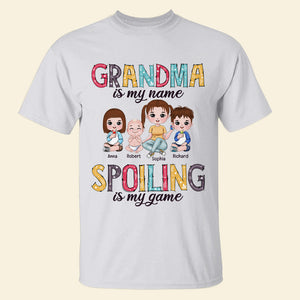 Spoiling Grandma Personalized shirt - Shirts - GoDuckee