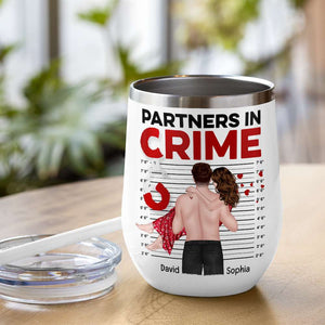 Sexy Partners In Crime - Dirty, Kinky, Just Plain Wrong - Personalized Mug, Valentine's Gift For Couple - Coffee Mug - GoDuckee