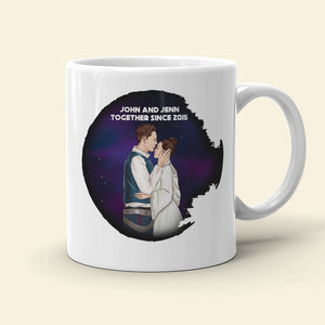 Couple Happy Valentine Day 01QHQN261222TM White Mug - Coffee Mug - GoDuckee