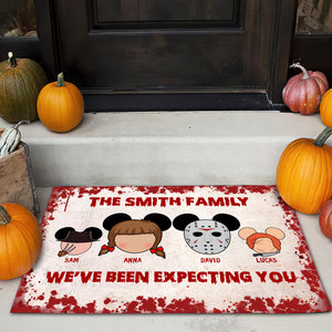 We've Been Expecting You Personalized HLW Doormat - Doormat - GoDuckee
