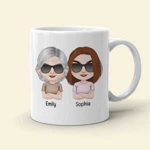 Like Mother Like Daughter, Personalized Mug, Wine Tumbler, Accent Mug - Coffee Mug - GoDuckee