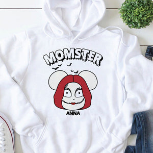 Personalized Horror Halloween Shirts, Momster - Dadcula - Shirts - GoDuckee