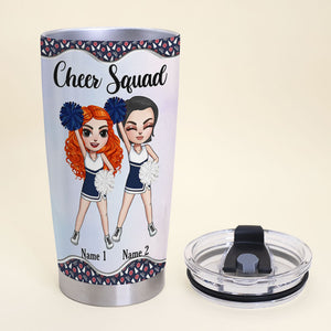 Personalized Cheerleading Tumbler - We Can’t Always Choose The Music Life Plays For Us - Tumbler Cup - GoDuckee