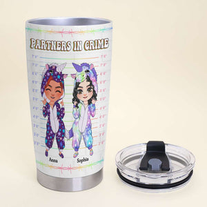 Just Remember If We Get Caught You're Blind and I Don't Know You, Personalized Funny Friends Tumbler - Tumbler Cup - GoDuckee