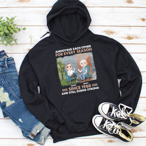 Annoying Each Other For Every Season - Personalized Couple Shirt - Gift For Couple - Shirts - GoDuckee