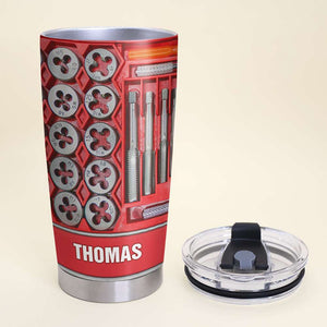 Mechanic Tools On Box - Personalized Tumbler Cup - Tumbler Cup - GoDuckee