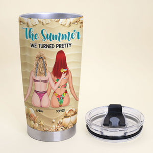 Everything Good, Everything Magical Happens Between The Months Of June and August Personalized Tumbler Cup, Gift For Friends - Tumbler Cup - GoDuckee