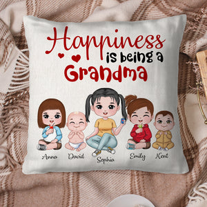 Family Anniversary, Happy Day Family Pillow Gift - Pillow - GoDuckee