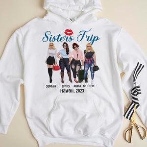 Sisters Trip Personalized Shirt, Summer Vacation Shirt For Besties - Shirts - GoDuckee