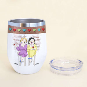 If You Ever Feel Bad Call Me I Promise To Sing For You, Best Girl Drinking Bar Wine Tumbler - Wine Tumbler - GoDuckee