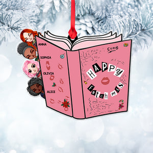 Happy Fetchmas Personalized Custom Shape Ornament, Gift For Friends - Ornament - GoDuckee