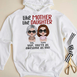 You're As Awesome As Me, Personalized Shirt, Gift For Mother's Day, Father's Day - Shirts - GoDuckee