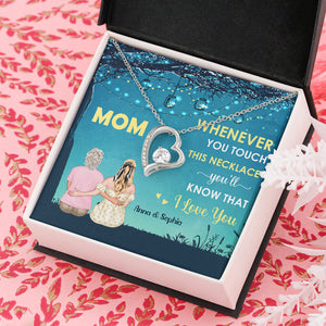 You'll Know That I Love You, Personalized Forever Love Necklace, Gift For Mom, Mother's Day Gift - Jewelry - GoDuckee