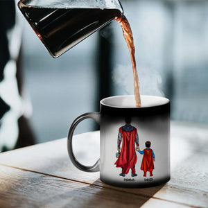 Best Dad Ever Personalized Father Magic Mug (Limited Edition) - Magic Mug - GoDuckee