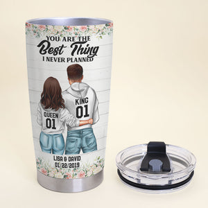 Personalized Couple Tumbler - You Are My Everything - Tumbler Cup - GoDuckee