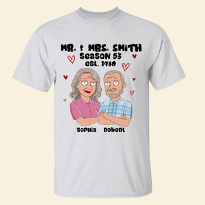 Couple Anniversary Shirt 02bhqn080223hh Personalized Shirt - Shirts - GoDuckee