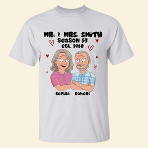Couple Anniversary Shirt 02bhqn080223hh Personalized Shirt - Shirts - GoDuckee