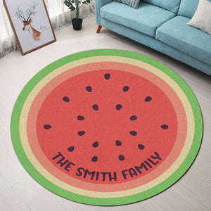 Personalized Round Rug-Family Gift-1ACQN120123 - Doormat - GoDuckee