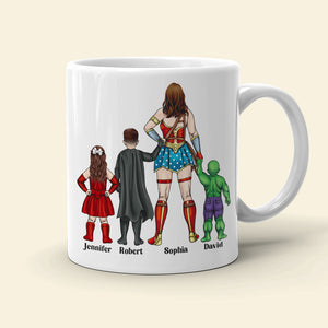 Superhero Mom DR-WHM-03dnqn180323tm Personalized Coffee Mug - Coffee Mug - GoDuckee