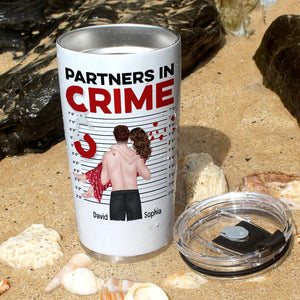 Sexy Partners In Crime - Dirty, Kinky, Just Plain Wrong - Personalized Mug, Valentine's Gift For Couple - Coffee Mug - GoDuckee