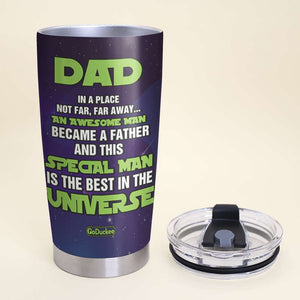 Best Dad - Personalized Tumbler Cup - Gift For Dad - Tumbler Cup - GoDuckee